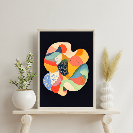 Calabi–Yau Manifold by Avery Crane - Unframed Art Print - String Theory Quantum Physics Abstract Art