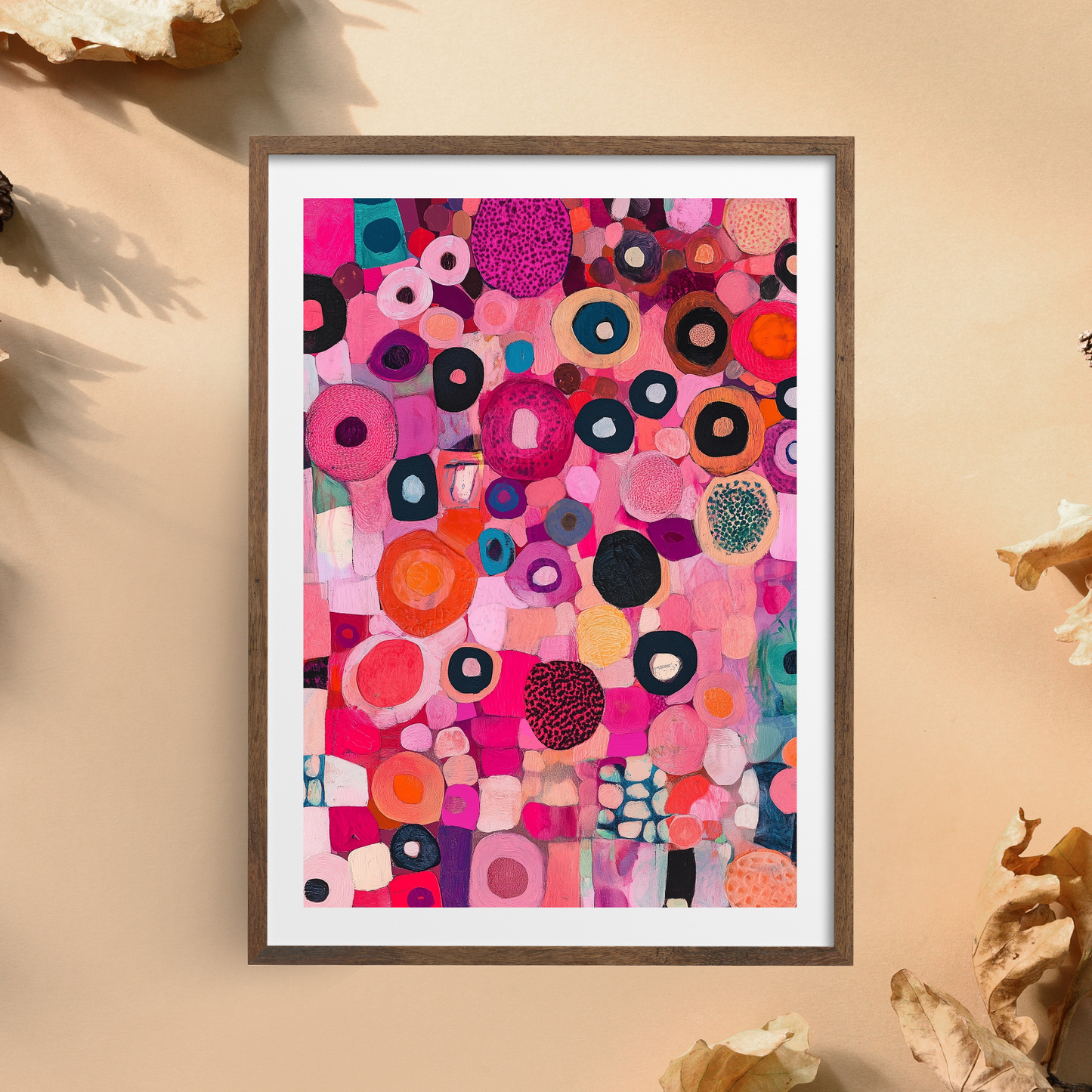 Cells by Avery Crane - Unframed Art Print - Biology Chemistry Microbiology Abstract Art