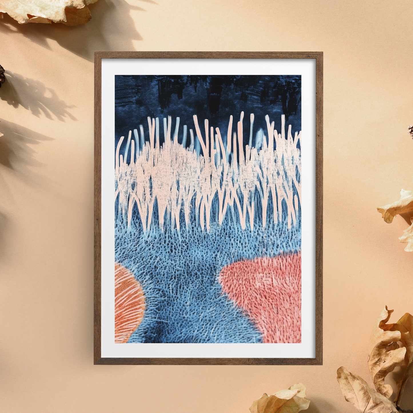 Cilia by Avery Crane - Unframed Art Print - Biology Chemistry Microbiology Abstract Art