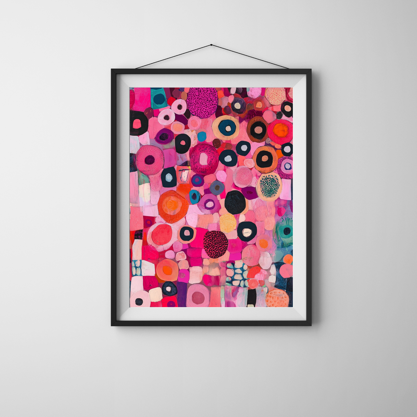 Cells by Avery Crane - Unframed Art Print - Biology Chemistry Microbiology Abstract Art