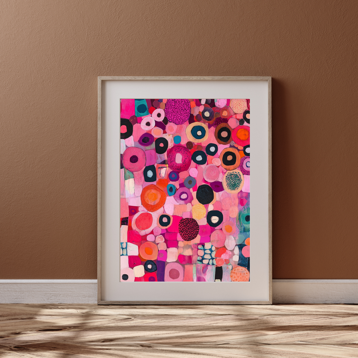 Cells by Avery Crane - Unframed Art Print - Biology Chemistry Microbiology Abstract Art